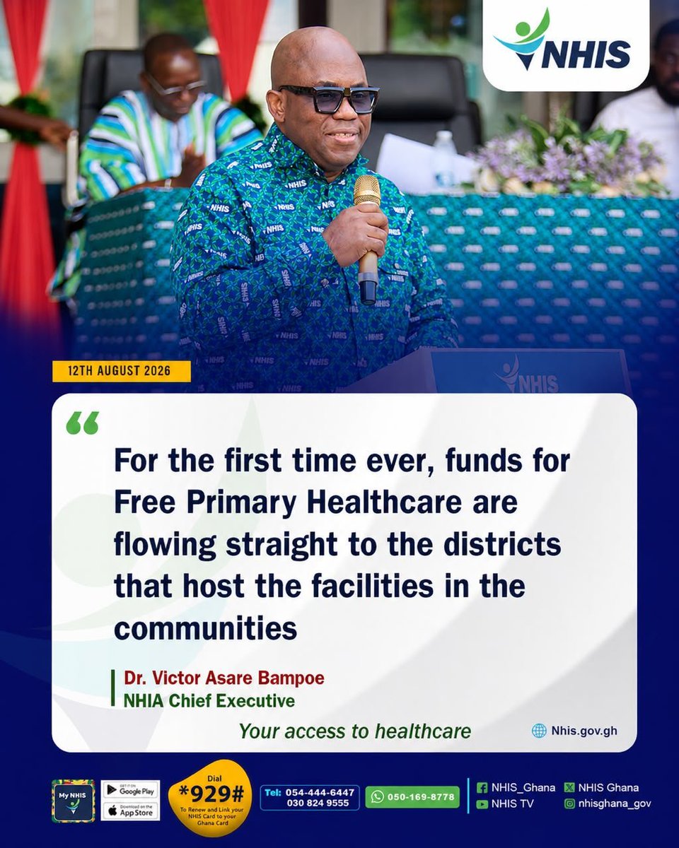 NHIS_Ghana's tweet photo. Excerpts from the CEOs address. https://t.co/wWeL5iIIjO