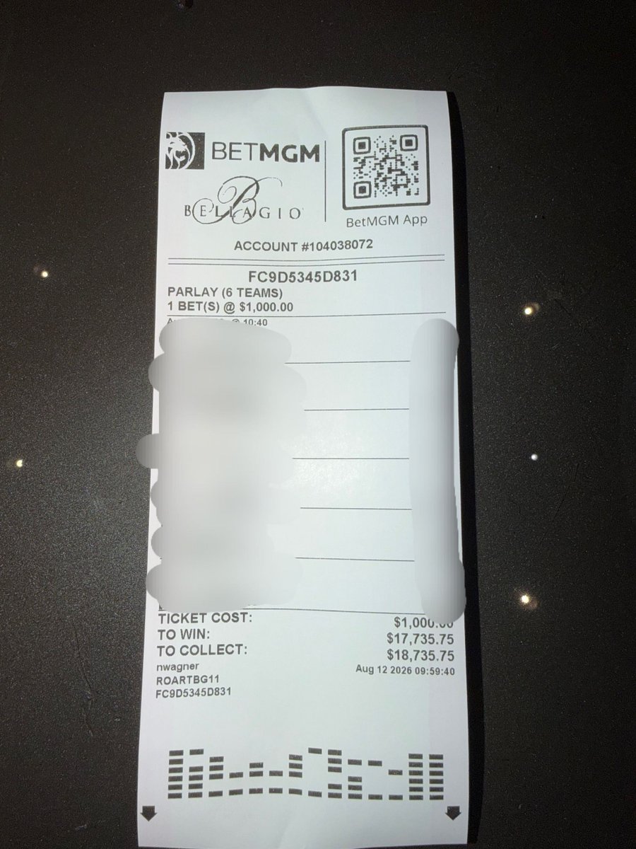 TMSDiamondPicks's tweet photo. MOONSHOT INCLUDED TODAY!!

Every $100 pays $1800 🤯

https://t.co/wR7UQHxpqS https://t.co/3rrPUXOeNi