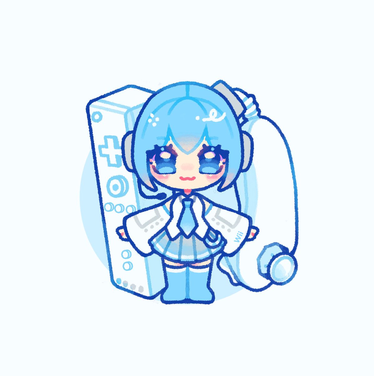 _binnybun_'s tweet photo. wiiku :p #miku https://t.co/ObRov4BPTI
