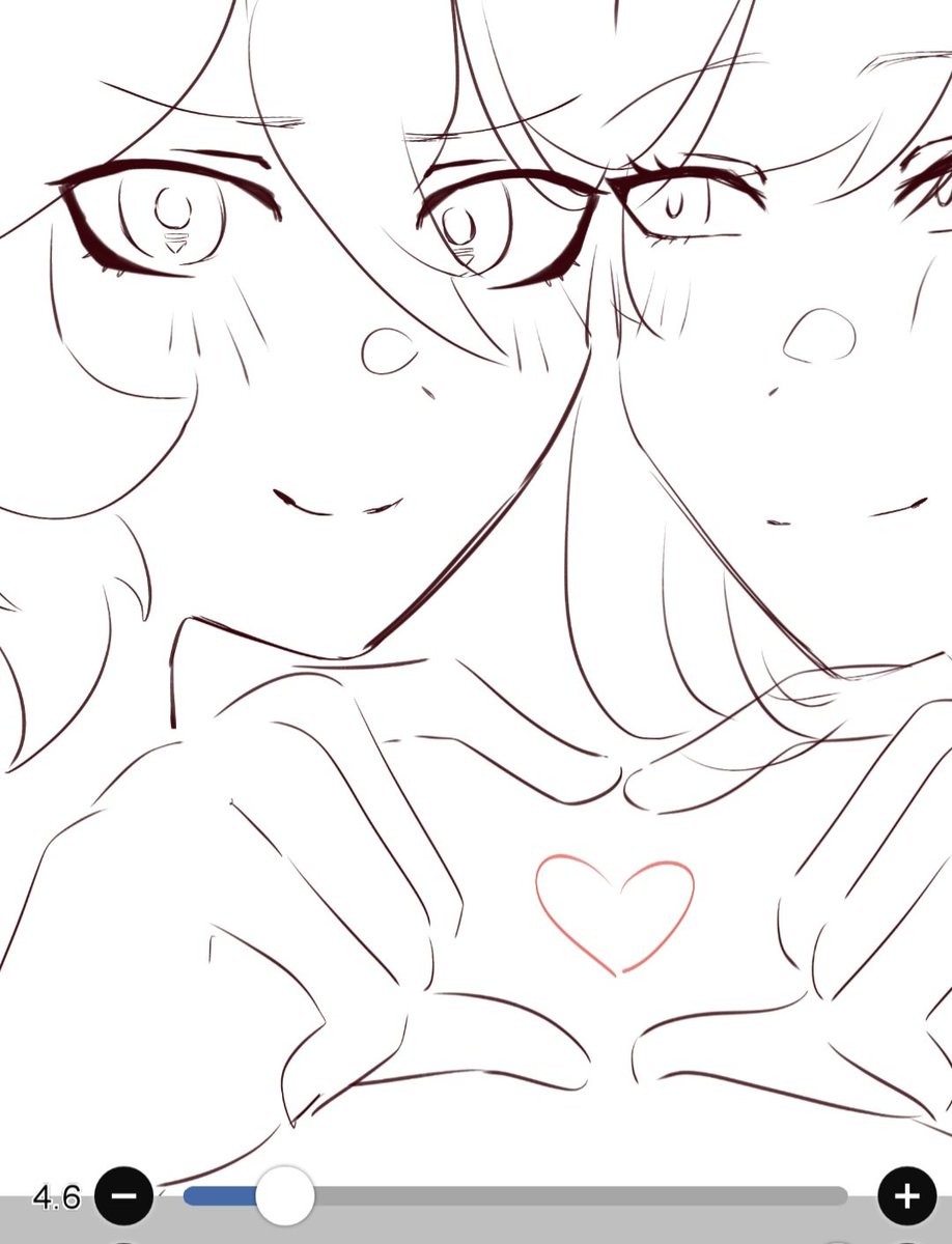 lainiixi's tweet photo. There's an eclipse rn in France, but I cannot watch it, so instead I draw yuri
(Wip) https://t.co/KrrzA7p3uQ