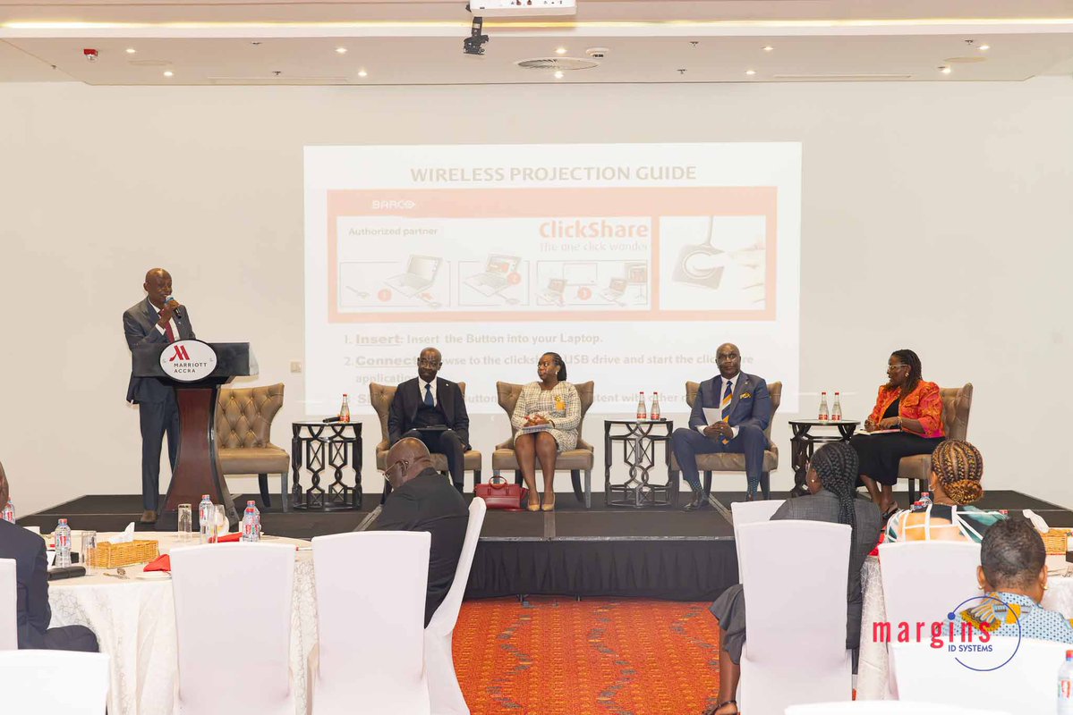 MarginsGroup's tweet photo. Our CEO and Vice Chairman of the ICC Global Digital Economy Commission, @stonybaiden delivered a keynote address at the International Chamber of Commerce Ghana CEO Breakfast Meeting, where he called on African businesses and leaders to move from being consumers of technology to builders of the systems that will shape the continent’s future.   Speaking on the theme, “Networking for Growth within a 24-Hour Economy,” he noted that as artificial intelligence continues to transform industries, Africa must take greater ownership of its digital future. A sustainable 24-hour economy requires more than adopting technologies developed elsewhere. It requires strong digital infrastructure, trusted data and the capacity to develop solutions that meet Africa’s needs.   At Margins ID Group, we are proving that meaningful growth starts with African-built systems, credible data and leaders ready to shape what comes next.
 #MarginsIDGroup #ICCGhana #NetworkingForGrowth #24HourEconomy #DigitalEconomyCommission #ProudlyGhanaian