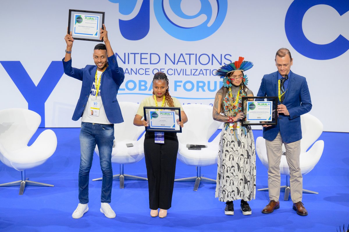 UNAOC's tweet photo. 📺 Through the @PLURALplus  Youth Video Festival, UNAOC amplifies the voices of young filmmakers &amp; creators whose stories challenge prejudice and xenophobia, foster diversity, and inspire empathy.

#PLURALplus #YouthDay #IYD2026 

🔗 https://t.co/GIUWfkf3Un https://t.co/RG0dUWMFW6