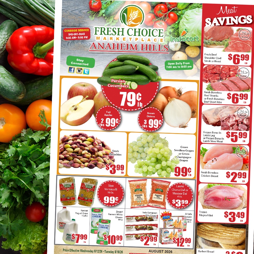 freshchoiceoc's tweet photo. Here is the link to our latest weekly ad: https://t.co/s6U1Kvgnbu https://t.co/VxANS2qycp