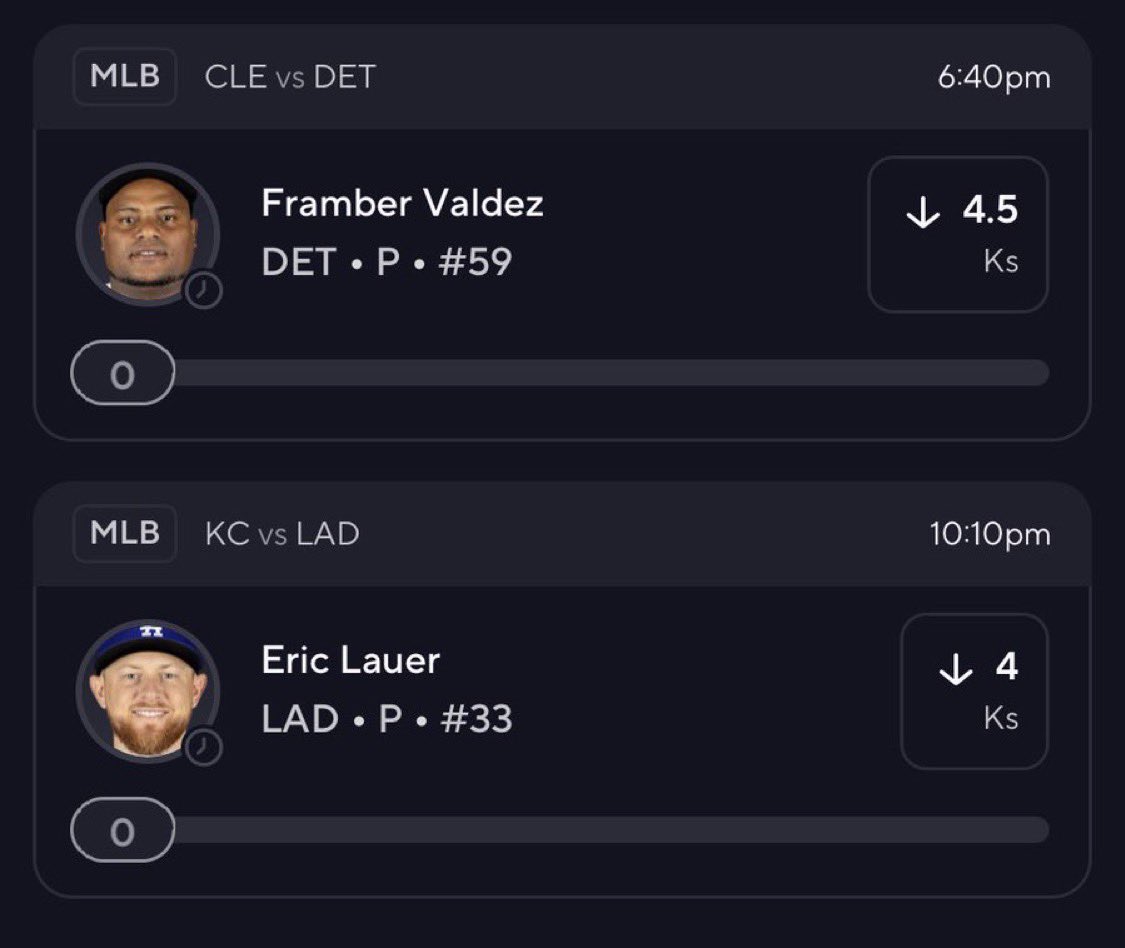 Mr_mini_picks's tweet photo. MLB P2‼️⚾️🚀

#MLB #prizepicks #underdog #GamblingX #GamblingTwitter https://t.co/0IOiRUwxSC
