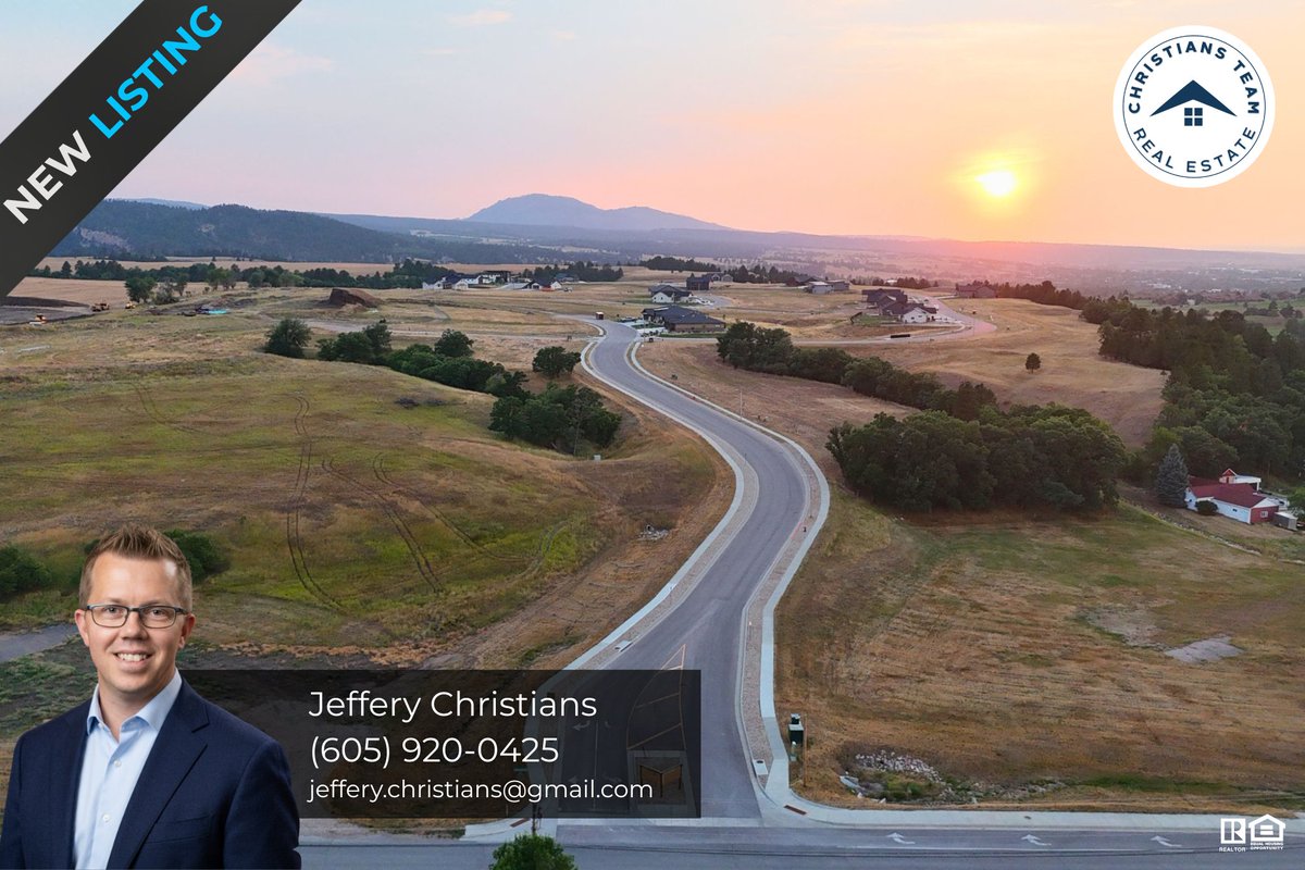 christians_team's tweet photo. #JustListed Miller Ranch Subdivision, Spearfish, SD | Introducing an Exclusive Collection of New Homesites at Miller Ranch  one of Spearfish's most coveted addresses. Ranging from $124,900 to $229,900
https://t.co/ESFKInNCSy
For more info please call 605-340-0768 https://t.co/Tf2EGZyA1F