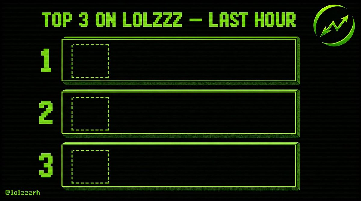 LolzzzRh's tweet photo. Top 3 tokens by volume — last hour

$CAT
MC $12.44M — VOL $1.55M
https://t.co/bloKxt4xBa

$MEME
MC $24K — VOL $37
https://t.co/pTRTsS63mW

$ALIEN
MC $8K — VOL $0
https://t.co/9jMoizy85R

https://t.co/2fYI37qH1u https://t.co/pBDI6hcVBp