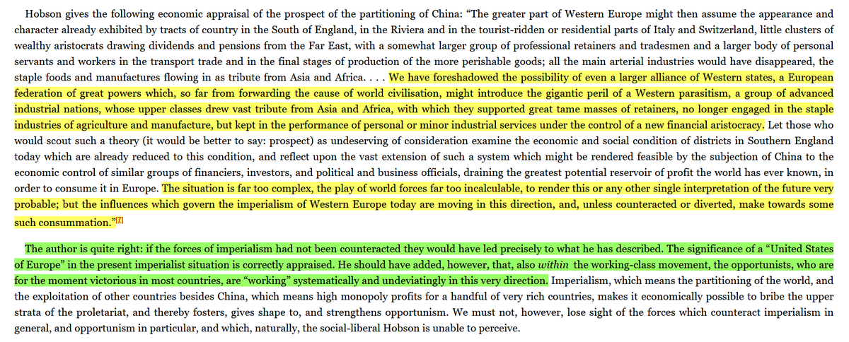 RedPrecariat's tweet photo. Hudson's analysis of neo-rentier PolEcon is founded upon Lenin's analysis of imperialism and its post-1917 developments.

The historical development of capitalist competition leads to the reproduction of abstract rentier logic in the concrete form of monopoly finance capital. https://t.co/IVkZo0x2Qj