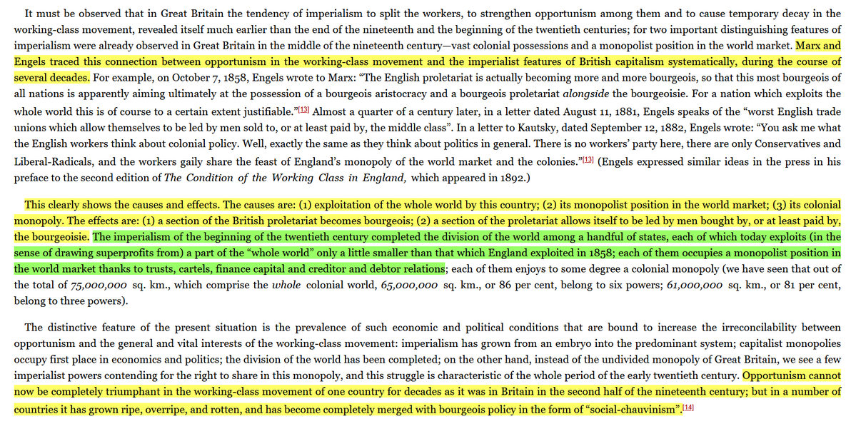 RedPrecariat's tweet photo. Hudson's analysis of neo-rentier PolEcon is founded upon Lenin's analysis of imperialism and its post-1917 developments.

The historical development of capitalist competition leads to the reproduction of abstract rentier logic in the concrete form of monopoly finance capital. https://t.co/IVkZo0x2Qj
