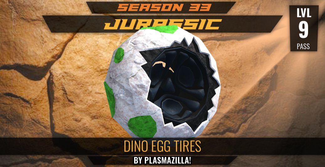 badimo's tweet photo. [...2/3...] Season 33: JURASSIC // 

🦖 Level 6: Marrow Rims! By @Axaraz3!
🦕 *Level 7: Ankylosaurus Tail Spoiler! By @Fan111999111!
🦖 Level 8: Caveman Skin! By @DrRadium88!
🦕 *Level 9: Dino Egg Tire! By @plasmazillasc!

[2/3...] https://t.co/GU96e3gVED