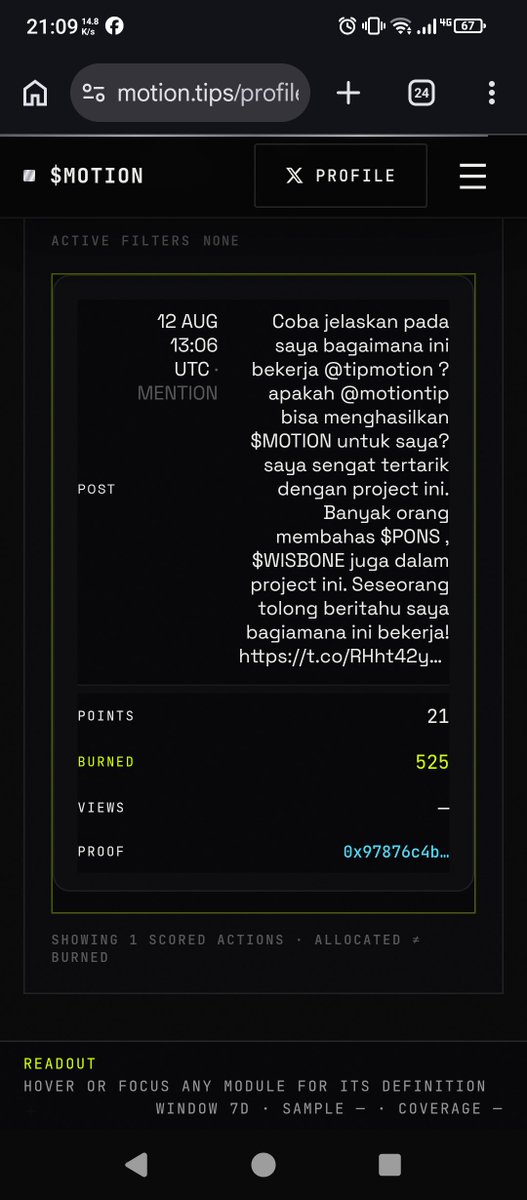 BelosoJacob's tweet photo. halo @motiontip , apakah ini suatu konten yg bekerja? lalu bagiamana tip dari @tipmotion bekerja untuk saya? 

saya pikir solana:FCaPNUJbWfECeeCeA3tvqkGUQ1BFPuon71KphJM5pump akan menembus new ath dalam robinhood chain selama banyak orang yapping Tentang project ini. https://t.co/Xt7R9NqHFz