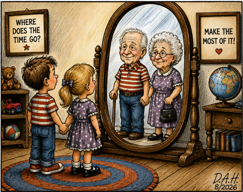 CassandraCurse_'s tweet photo. WHERE DOES TIME GO?⌛️

Check out more cartoons like these at https://t.co/IrZts1VqdV

#cartoons #lifelessons #TruthMatters https://t.co/UQoxjV8Iw1
