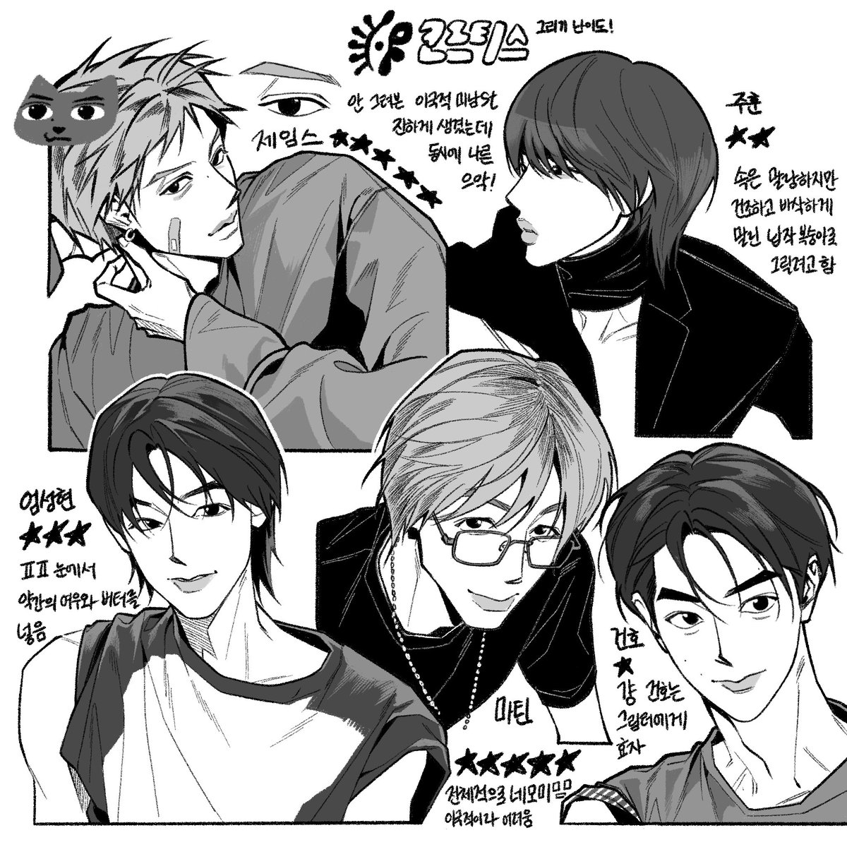 fuckhu_'s tweet photo. 코르티스 그리기 https://t.co/msdlNKm3U9