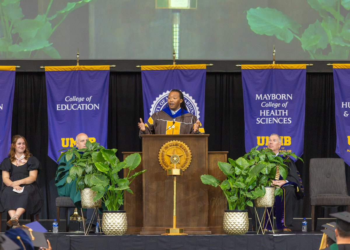 UMHB's tweet photo. Today, our UMHB community gathered for Convocation, marking the beginning of our 181st academic year.
We pray this year will be filled with opportunities for our students to learn, grow,  and discover the purpose God has for their lives. https://t.co/3J5d4zwywh
