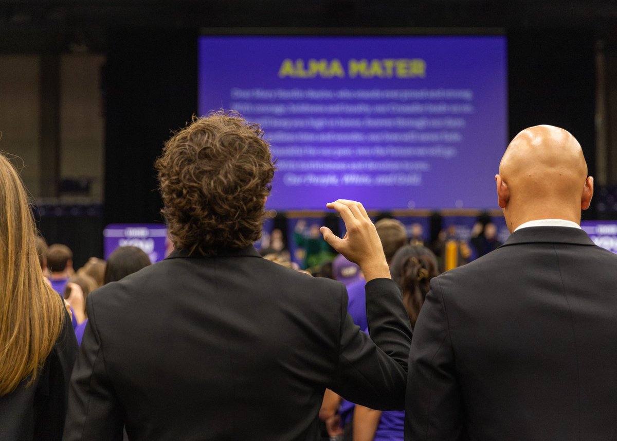 UMHB's tweet photo. Today, our UMHB community gathered for Convocation, marking the beginning of our 181st academic year.
We pray this year will be filled with opportunities for our students to learn, grow,  and discover the purpose God has for their lives. https://t.co/3J5d4zwywh