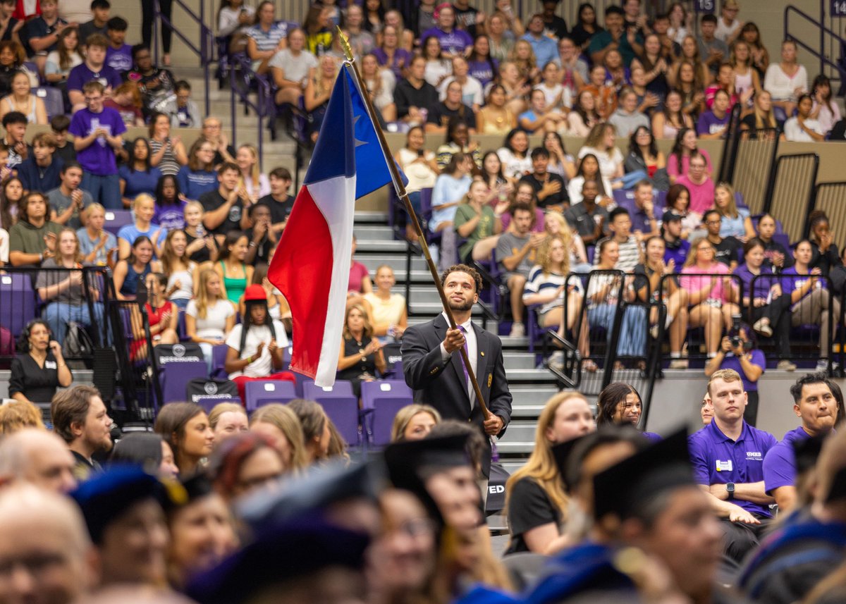 UMHB's tweet photo. Today, our UMHB community gathered for Convocation, marking the beginning of our 181st academic year.
We pray this year will be filled with opportunities for our students to learn, grow,  and discover the purpose God has for their lives. https://t.co/3J5d4zwywh