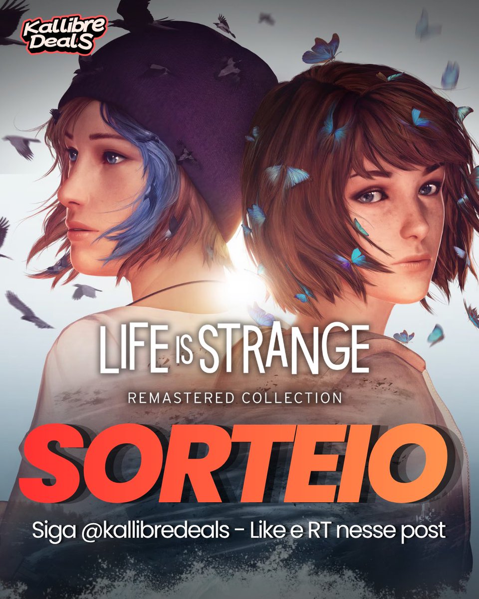 robertbitten_'s tweet photo. ✨Life is Strange Remastered Collection para Steam pode ser SEU

Para participar
- Seguir @kallibredeals
- Curtir + RT ♥️ 

Resultado no dia 14 às 22h, only for BRAZILIANS 🇧🇷 https://t.co/mSJNlDQGy4