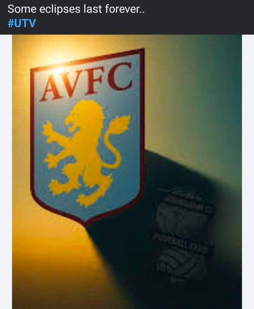 Wrighti1's tweet photo. #avfc #solareclipse https://t.co/lKHiTyqtQ3