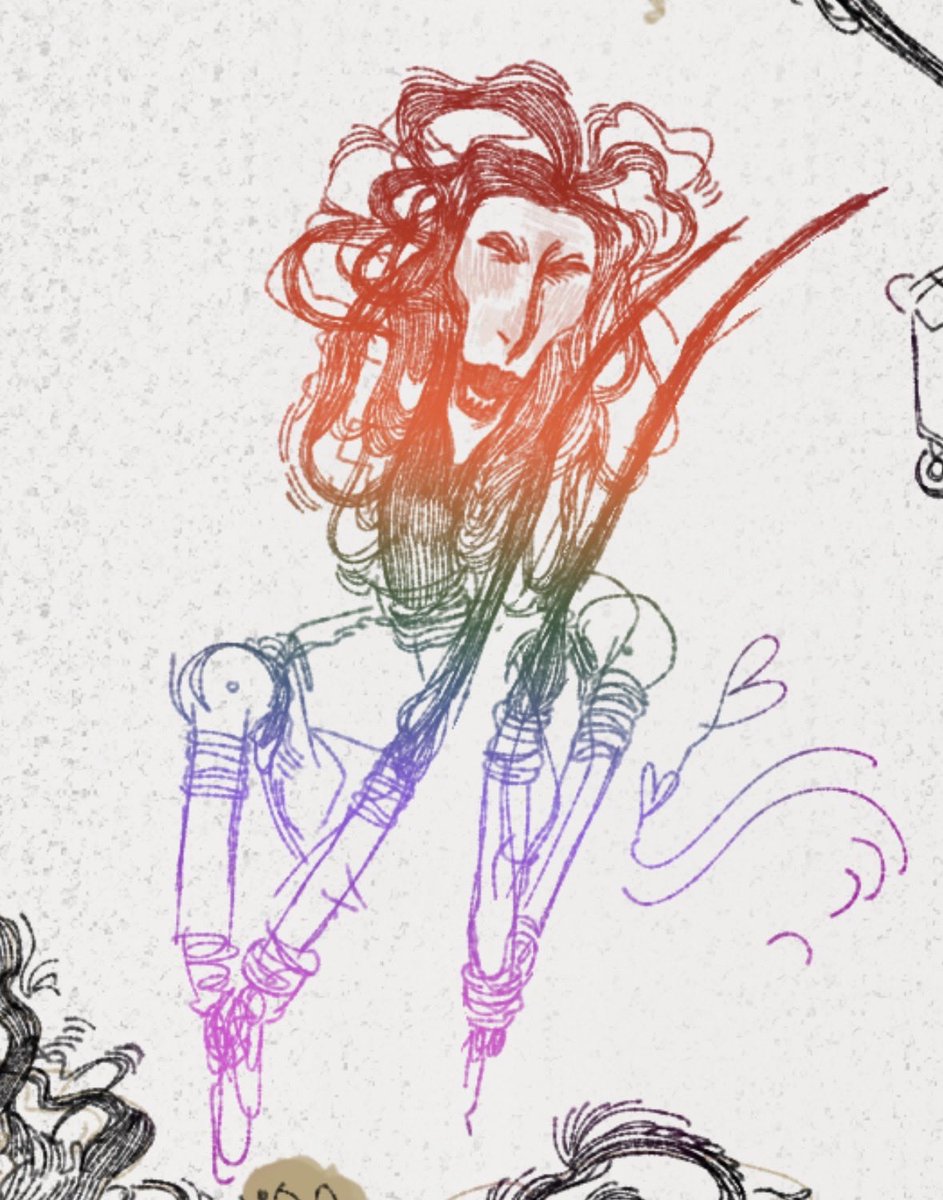 Gubbiner's tweet photo. some doodles🤫 https://t.co/AiP2elE7TM