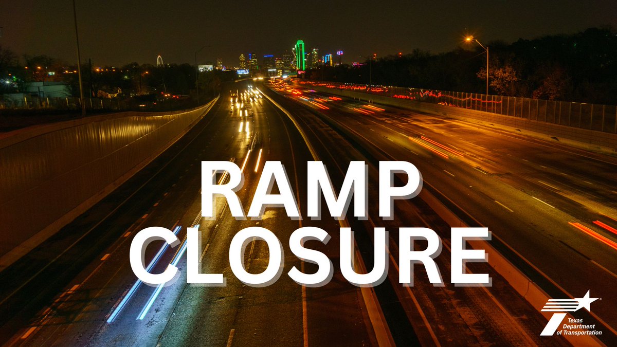 TxDOTDallas's tweet photo. DALLAS - NB I-35E off-ramp to EB I-30 closes, detours 9p Wed., Aug. 12 to 5a Thurs., Aug. 13 &amp; again Thurs. night as part of I-30 Canyon project. The EB I-30 off-ramp to Lamar Ave. also permanently closes during this time. Be alert to traffic shifts on EB I-30. #dfwtraffic https://t.co/49H25KX8PP