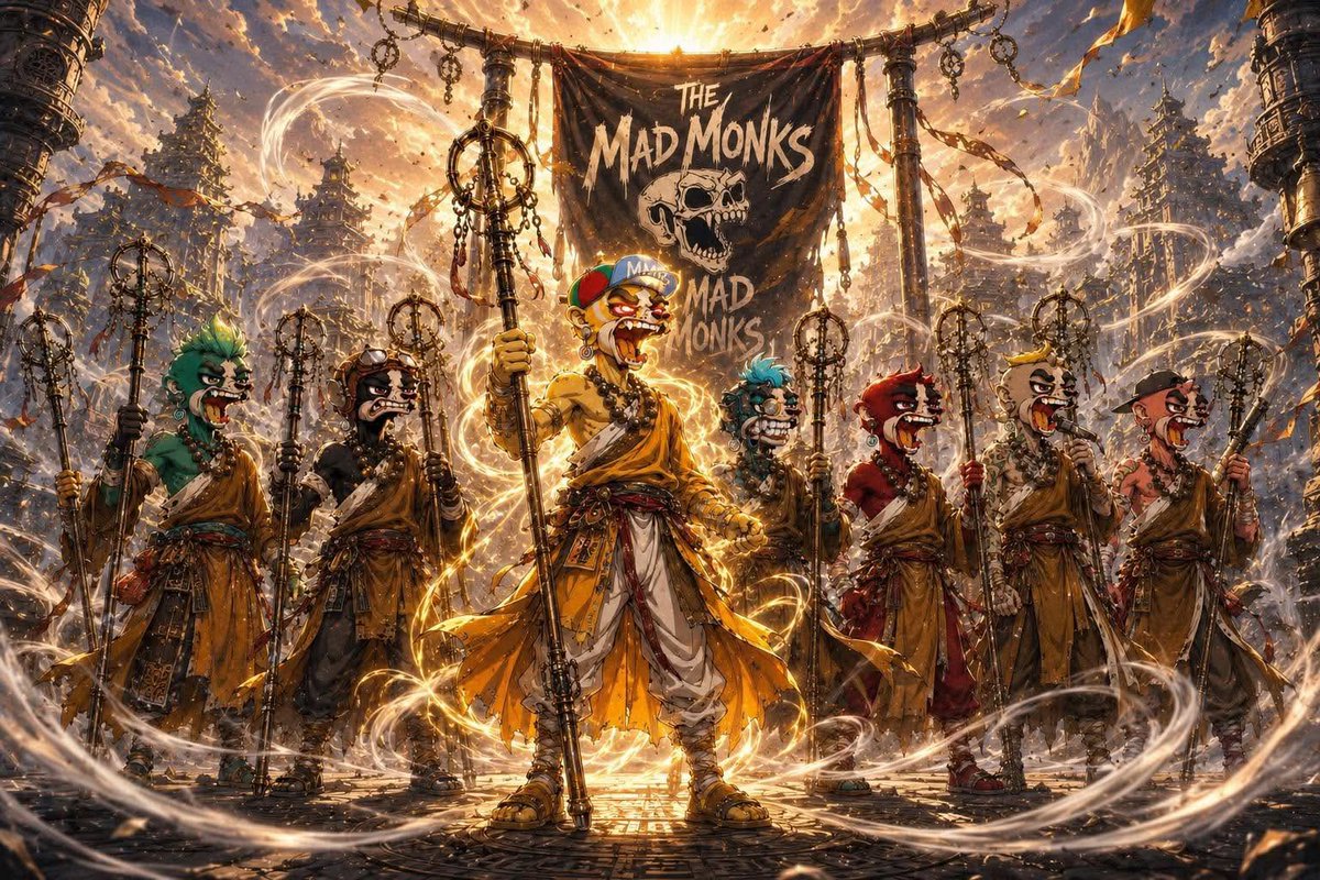 jeysuhns's tweet photo. @Croboi90 @MadMeerkatNFT @EbisusBay @mad_canvas Grand Rising Brother #Mad4life
@MadMeerkatNFT is the alpha https://t.co/pPBcVBhvPL