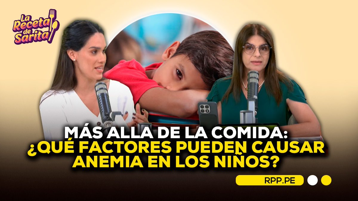 RPPNoticias's tweet photo. 🚨 La anemia en niños no siempre se debe a una falta de hierro. La pediatra Roxana Rodríguez explica otras posibles causas y destaca la importancia de los controles médicos para identificar el origen y recibir el tratamiento adecuado.

👉 https://t.co/vrp3sOOPLO
#EncendidosRPP https://t.co/LpccwVC8fG