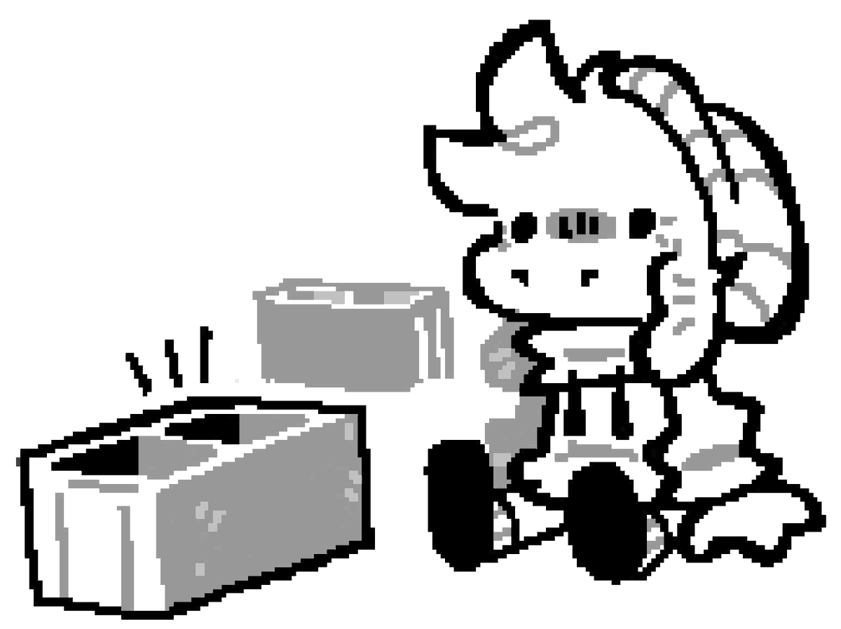ShrmyyyART's tweet photo. "After more observation we’ve added another cinderblock" https://t.co/oix7u10R4f