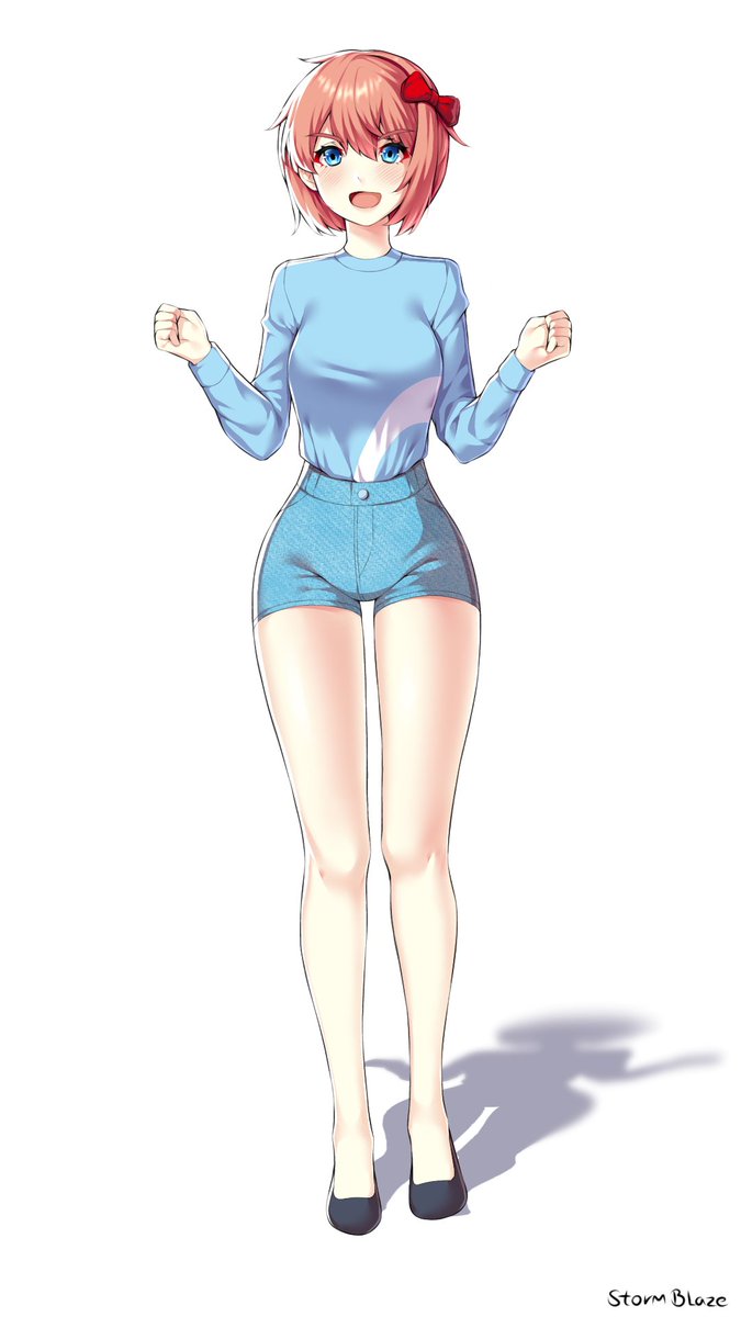 StormBlaze76's tweet photo. Cheery Gal. #DDLC #DokiDokiLiteratureClub https://t.co/GnqXGVj1y0