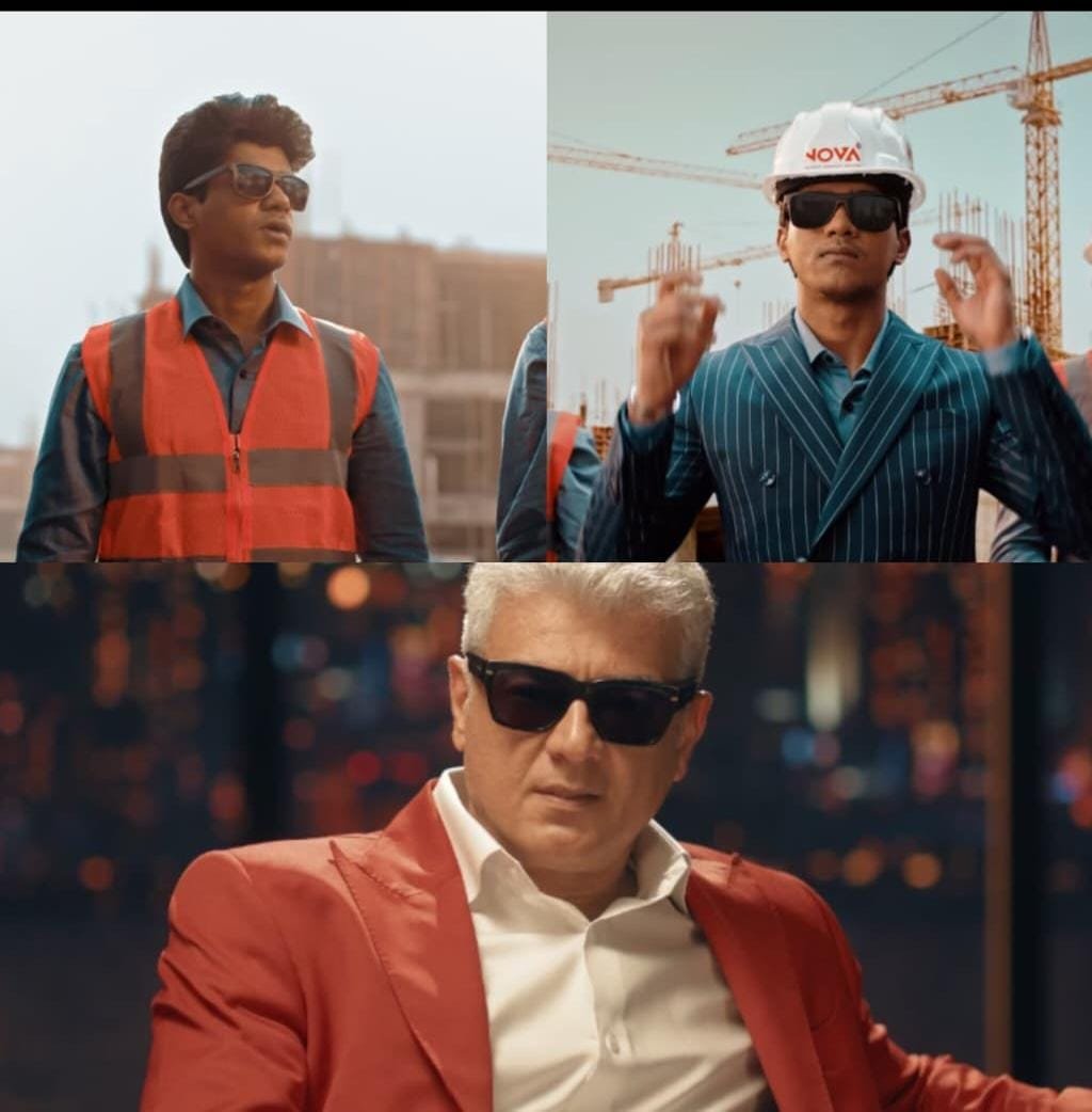 LearnEasy11's tweet photo. Young Owner of Nova Company #Niteesh
Ennapa, chinna vayasula Vijay Anna va paatha maariye irukku!
Ajith Sir oda screen presence um semma mass. Indha age la ivlo periya business, Ajith Sir kooda screen space share panradhu vera level bro!
#NovaAd https://t.co/Ygzy3UM8Ne