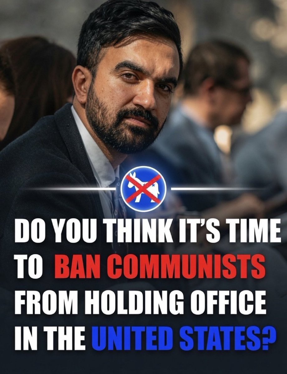 0ivankaTrump1's tweet photo. HONEST OPINION ONLY.....

DO YOU THINK ITS TIME TO BAN COMMUNISTS FROM HOLDING OFFICE IN THE UNITED STATES?

A) YES 
B)  NO https://t.co/0VM4LmqVfH