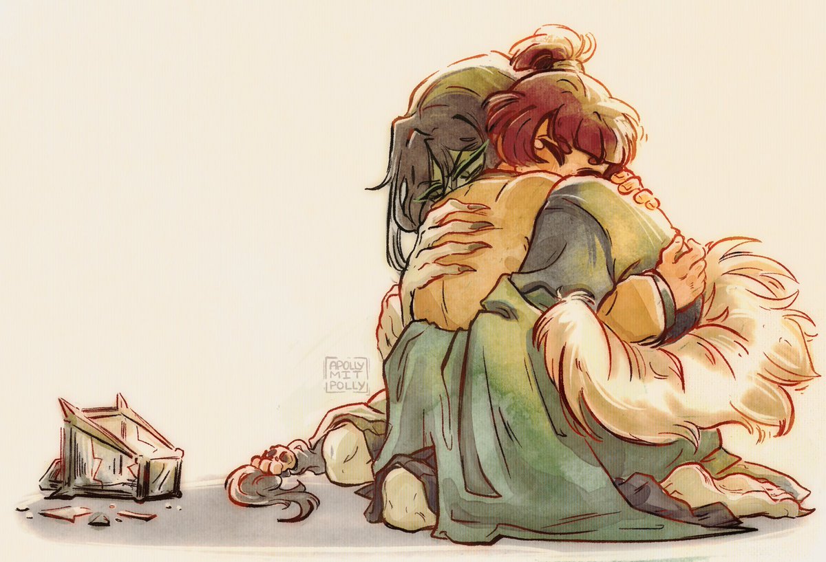apollymitpolly's tweet photo. Better late than never! 🥺

#QiRongWeek2026, Day 3: reunion/family
#ЦиЖун #QiRong https://t.co/pn6nLhdSl5