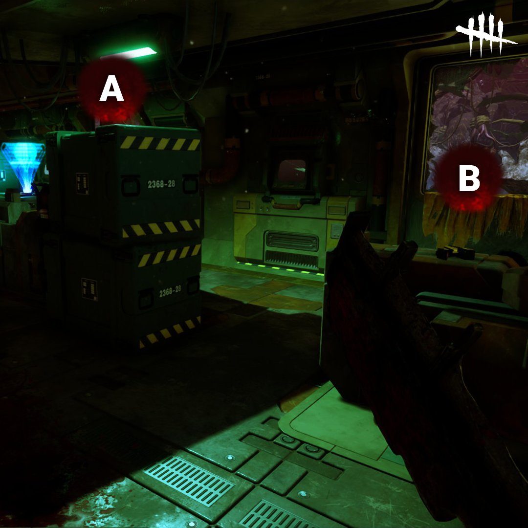 DeadbyDaylight's tweet photo. Time to test your Hunter Instincts! Where do YOU think the Survivor is hiding? 🤔

Only one way to find out... 
Answers will be in the replies! 💬 https://t.co/puwYUsyGNq