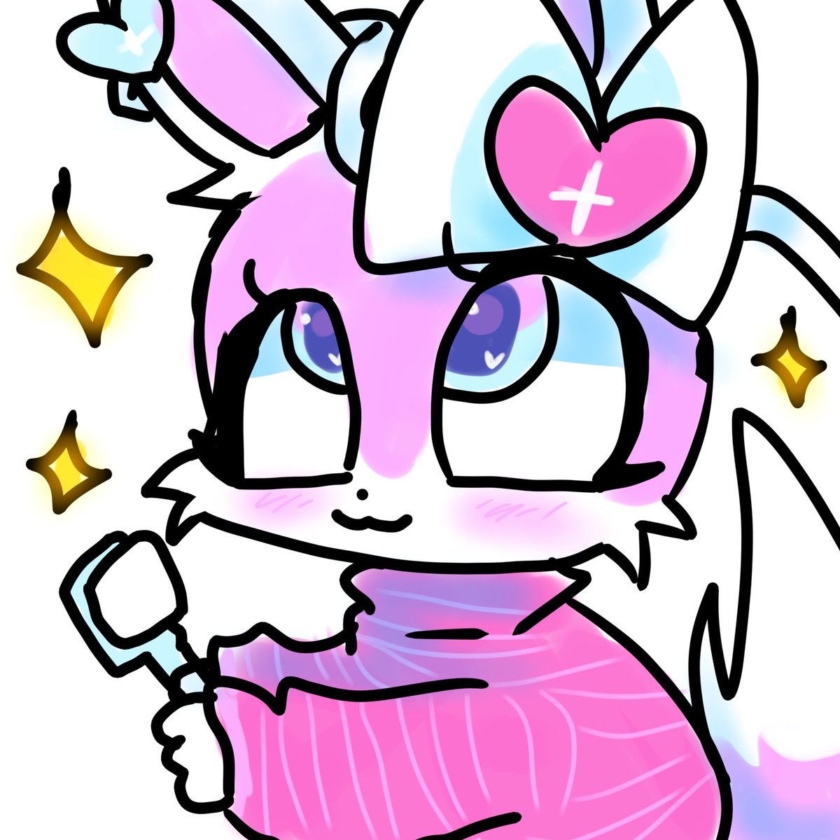 KatyushaManya's tweet photo. brush fur doodle :3🍭💖🍬 https://t.co/ppuM5jbyx7