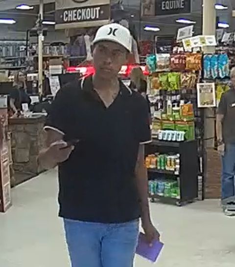 dcsheriff's tweet photo. Scanned, Bagged, and Stolen. Help Us ID This Duo.

Last month, this pair hit two stores, Murdoch’s in Littleton and Walgreens in Highlands Ranch. In both cases, they selected merchandise, brought it to the cashier, and let it be scanned.

Then the female carried the items to their car while the male stayed behind to “pay.” When his card was declined, he told the cashier he needed to get another card from her. Instead, he walked out, got into the car, and the two drove off with all the stolen merchandise.

Suspect Information:
• Hispanic male, about 5’9”, thin build, wearing a black polo shirt, jeans, and a hat
• Hispanic female, about 5’7”, medium build, medium‑length brown hair

Vehicle:
Red four‑door sedan, possibly a Volkswagen Jetta

If you recognize them or have any information that could help our investigation, please call Metro Denver Crime Stoppers at 720-913-STOP (7867) and reference case # 2026-00054436. You can remain anonymous and may be eligible for a reward.