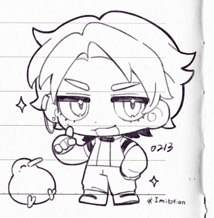 NEKOYAMAMONO's tweet photo. pretend to have a chibi artwork for 0213 in official style

*imitation
#ADWD_OC_Reaper https://t.co/yfqvxg3PQX