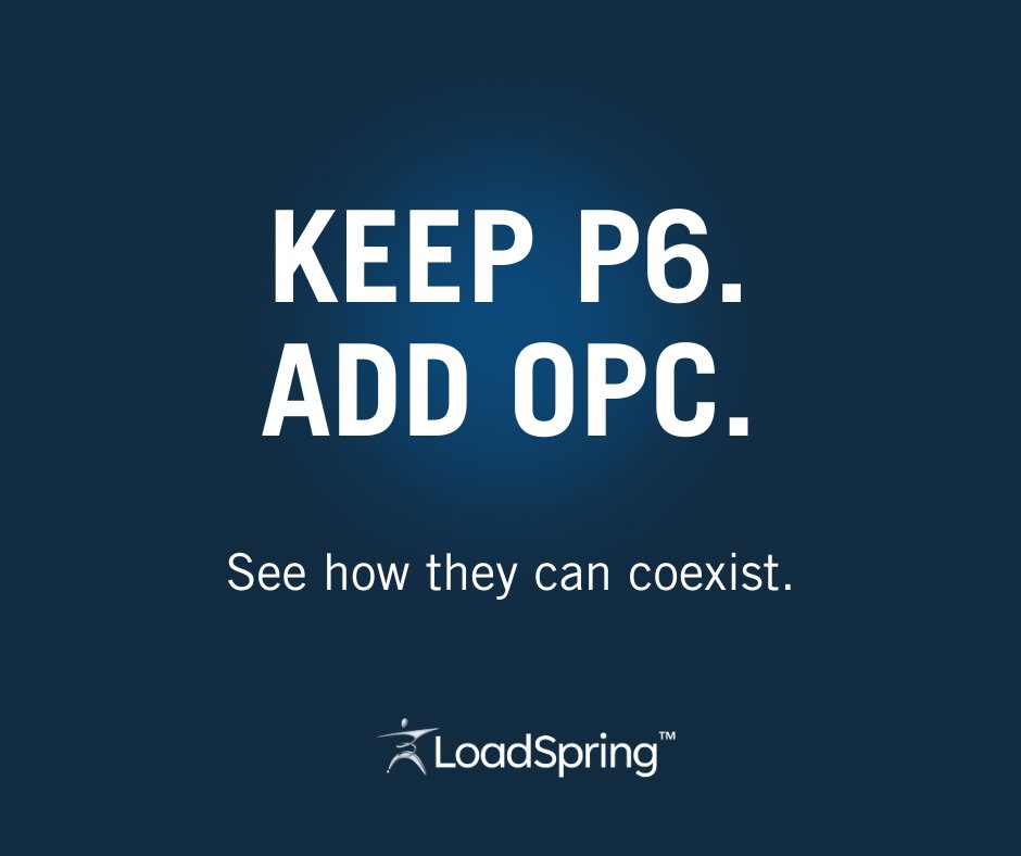 LoadSpring's tweet photo. Considering Oracle Primavera Cloud but not ready to give up P6? You don’t have to.

Use P6 for heavy-duty scheduling and OPC for collaboration—with the right integration plan.

Here’s a 6-step guide from LoadSpring: https://t.co/WV1eVbLQEt

#PrimaveraP6 #OraclePrimaveraCloud https://t.co/Lhs93sEO9c