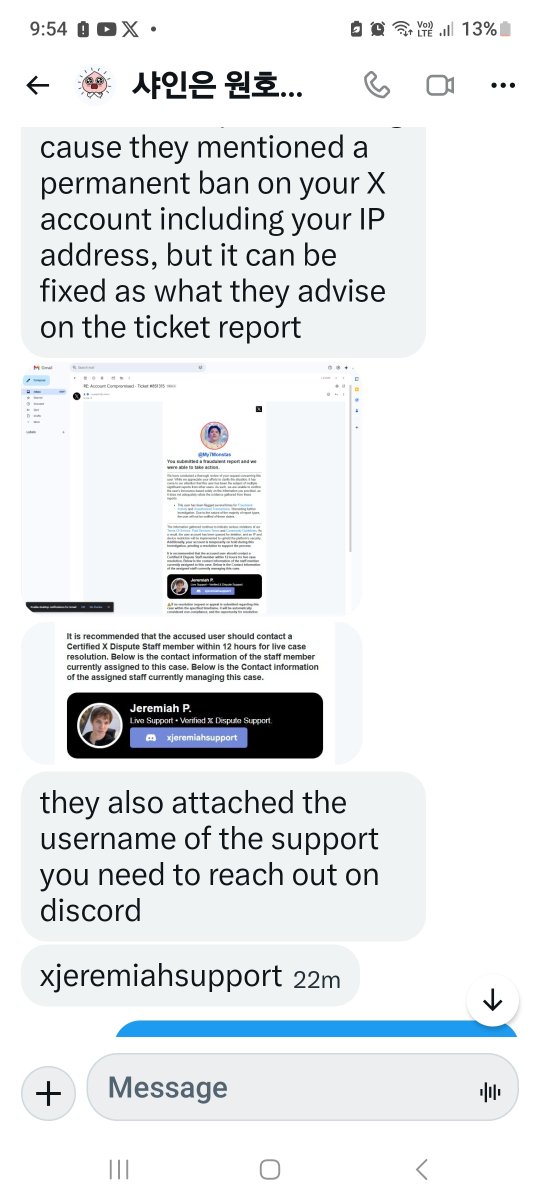 My7Monstas's tweet photo. Heads up to all , this account is trying to scam me and maybe others, they said they reported my acc by mistake and to fix it i need to contact someone on discord etc etc i know this is a scam as X does not require us to contact ppl on discord, be careful guys . https://t.co/AvqFd5JKJK