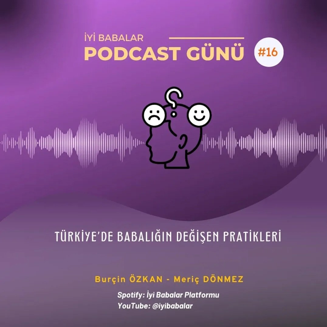 zknbrcn's tweet photo. "Babalığın Değişen Pratikleri"
Podcast 🎧🎤

https://t.co/aQAHzQTljd https://t.co/i2Izyd8ZUR