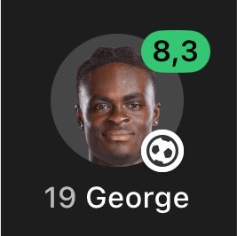 RisingStarXI's tweet photo. 🏴󠁧󠁢󠁥󠁮󠁧󠁿💥 𝗧𝗬𝗥𝗜𝗤𝗨𝗘 𝗚𝗘𝗢𝗥𝗚𝗘 (𝟮𝟬) vs Newcastle:

• 1 GOLAZO
• JOINT-MOST SHOTS (3)
• JOINT-MOST DRIBBLES (2)
• 89% Pass Accuracy 
• 4 Touches In Opposition Box
• 6 Passes Into Final Third
• 2/3 Take-Ons
• 3/4 Ground Duels Won
• 3 Ball Recoveries

MASTERCLASS. 🔥 https://t.co/PbrQmsyggh