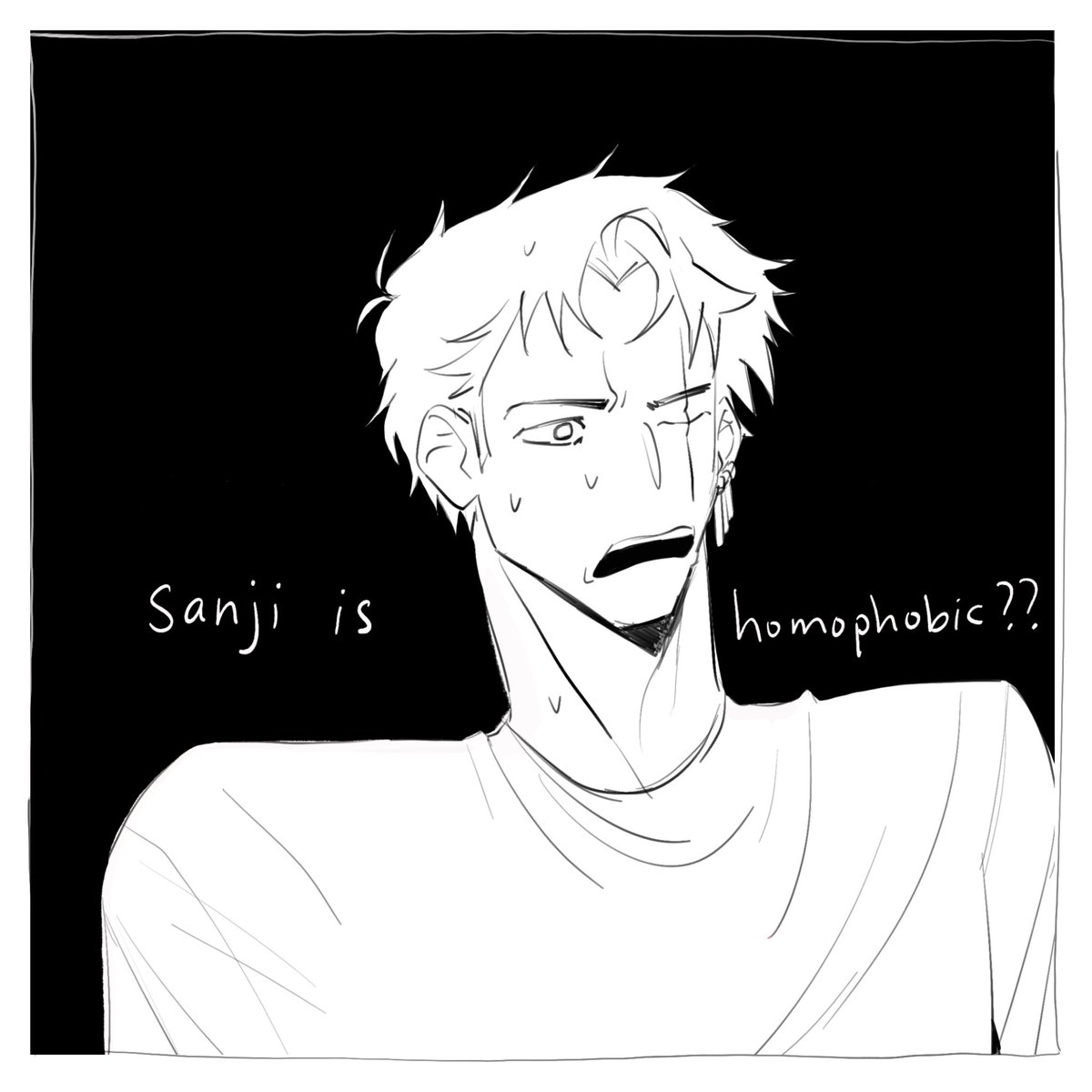 zarcanart's tweet photo. this is their level of communication 

#zoro #sanji #zosan #sanzo https://t.co/b1bmEKHizf
