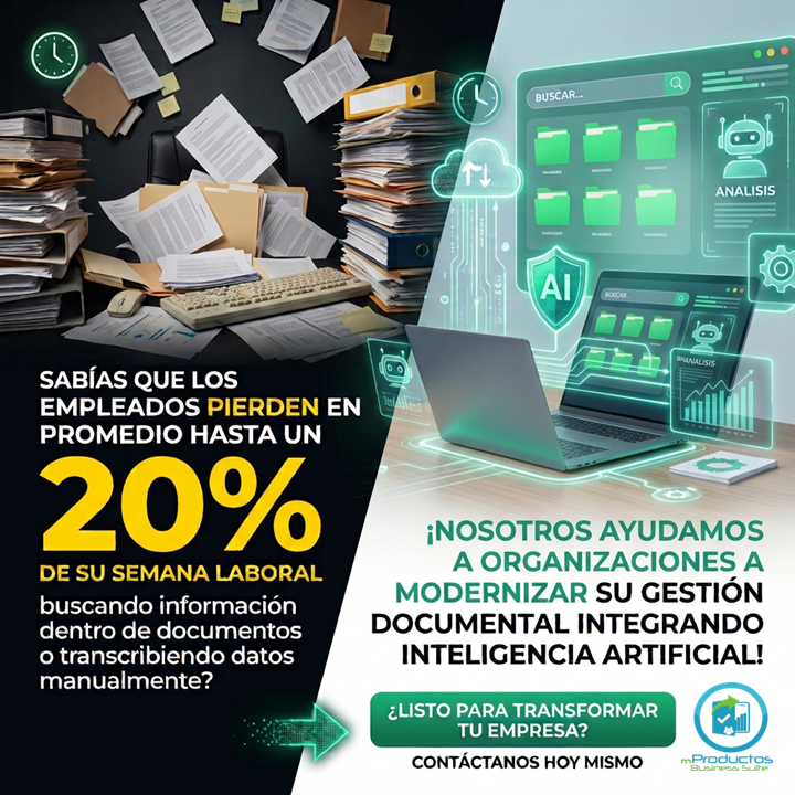 megagroupve's tweet photo. Contáctanos, y te asesoramos con nuestra solución.
#gestiondocumental #transformaciondigital #digitalizacion #eficiencia #IA #archivo https://t.co/JHwox3RF8r