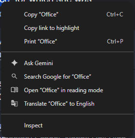 DollarAkshay's tweet photo. Who ever in the @googlechrome team is messing with the right-click context menu, please stop or gives a us a way to customize it. This is starting to annoy me https://t.co/2CgsEcaa3Y