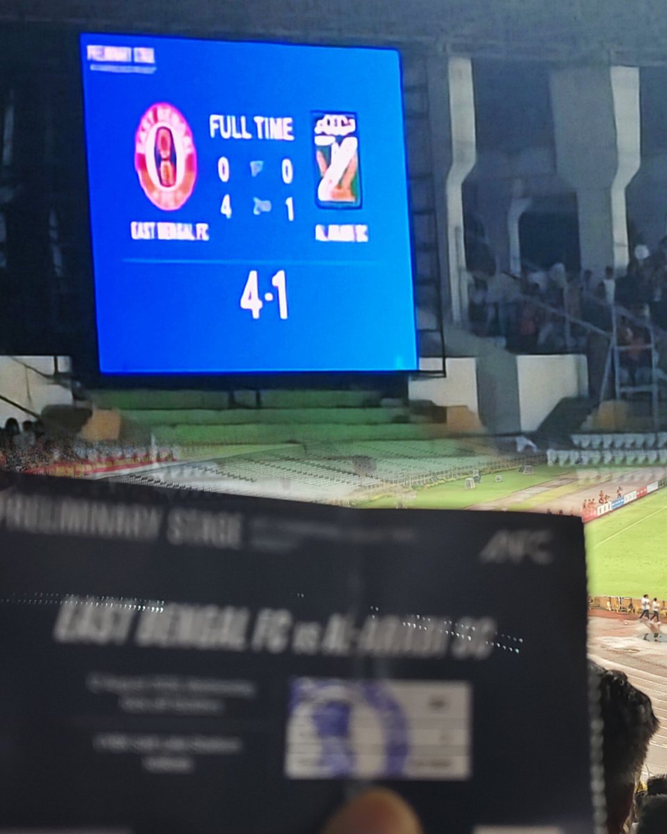 Sayaneb23's tweet photo. স্মৃতি হয়ে থেকে যাক 😊

When you can pull off a victory after falling behind by a goal—despite playing with an unfit and unorganized squad, lacking adequate practice, and wasting chance after chance against a higher-ranked opponent—that win changes a lot of things. https://t.co/Tap9iVqqJM