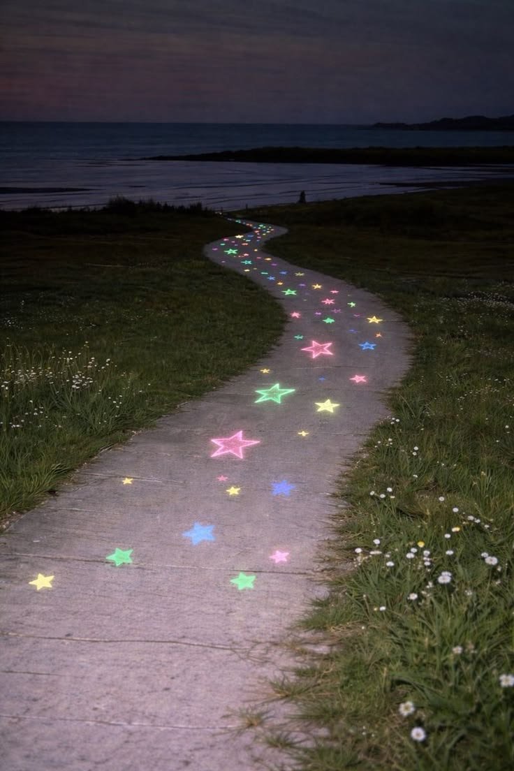 cozyycabin's tweet photo. The Starry Path https://t.co/nFhB3LzGjU