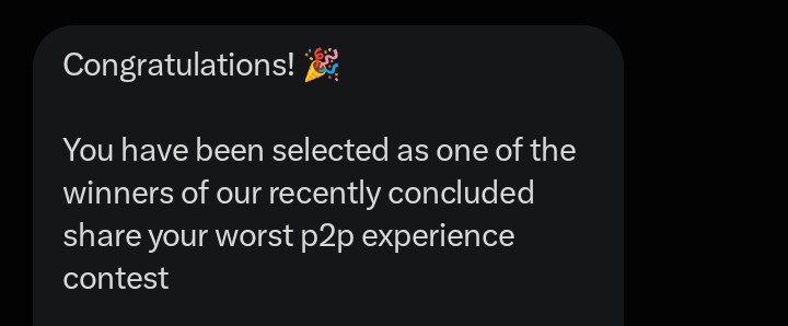 wmiosd's tweet photo. smol win

got a dm from another team building a p2p platform where you can transact directly on WhatsApp after sharing my story.

tested their platform and gave an honest review https://t.co/HizdEtQlrQ