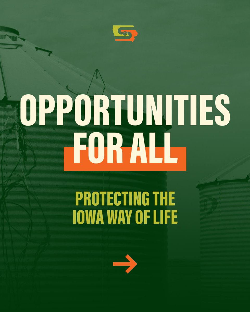 RobSandIA's tweet photo. It's no secret: young people are leaving Iowa for better opportunities, and our way of life is becoming a thing of the past. 

We don’t have to keep going down this path. In fact, we can’t afford to. 

That’s why I’m releasing these proposals to help keep young people in the state, strengthen communities, and ensure Iowa families want to raise a family here. 

Read the full plan here: https://t.co/Ws3OoQMl66