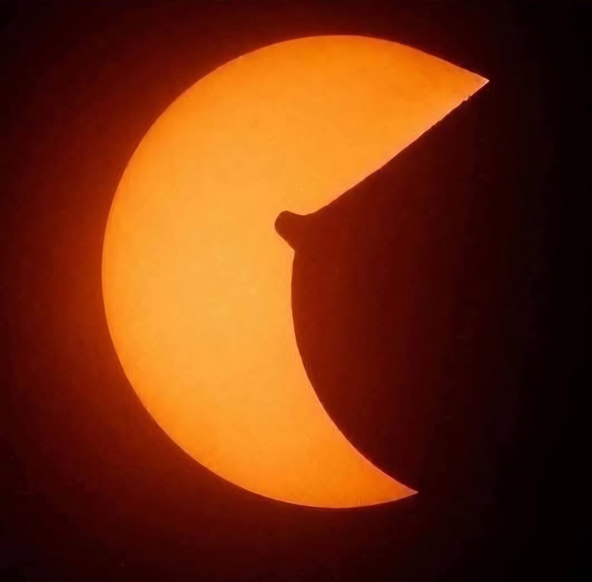 vixencouple's tweet photo. Very nice eclipse, tonight 😎🥰 https://t.co/h0s97pmMNS