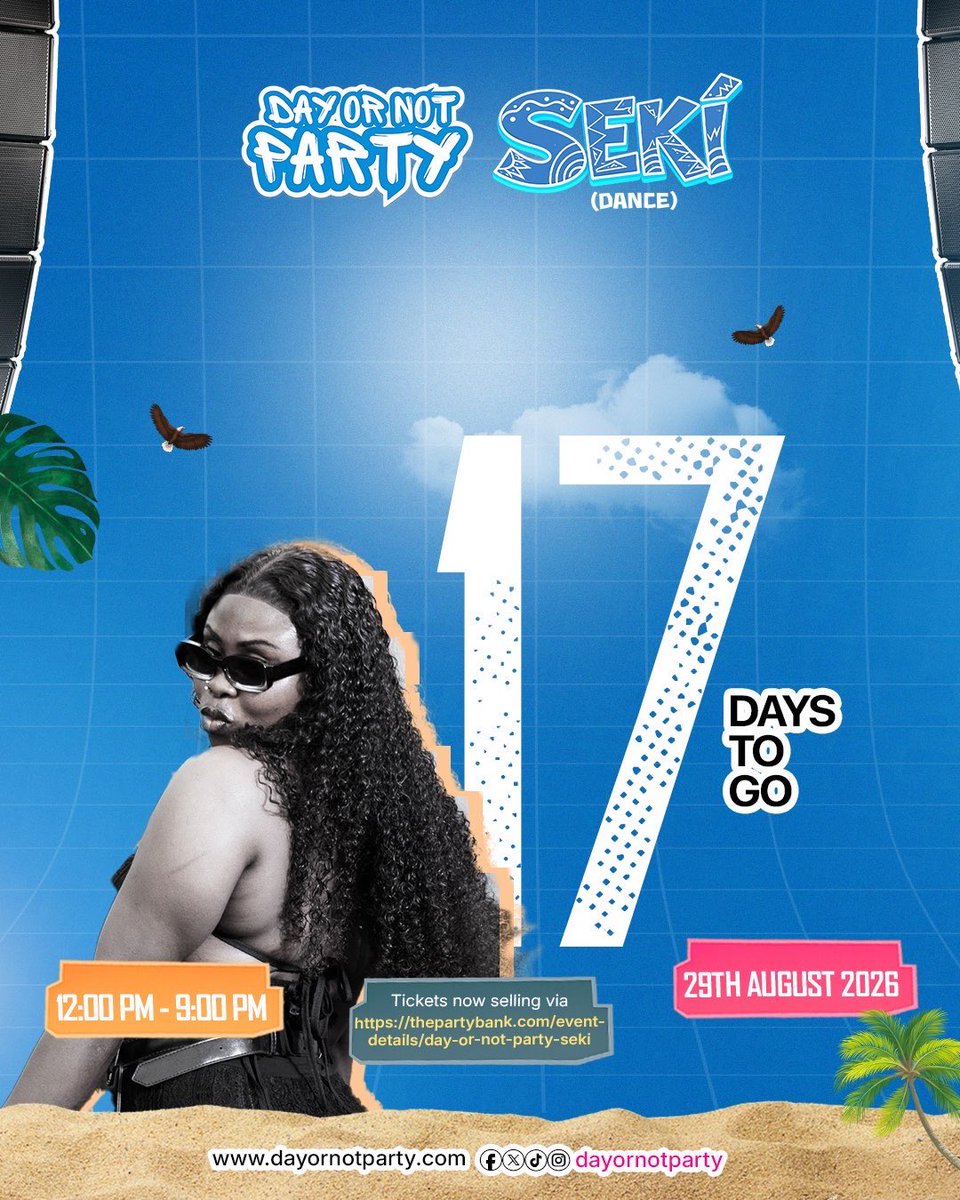 dayornotparty's tweet photo. 17 days to seki! 

See you soon! #dayornotparty #dayornotph #sekí https://t.co/Ug3BvtbvAW
