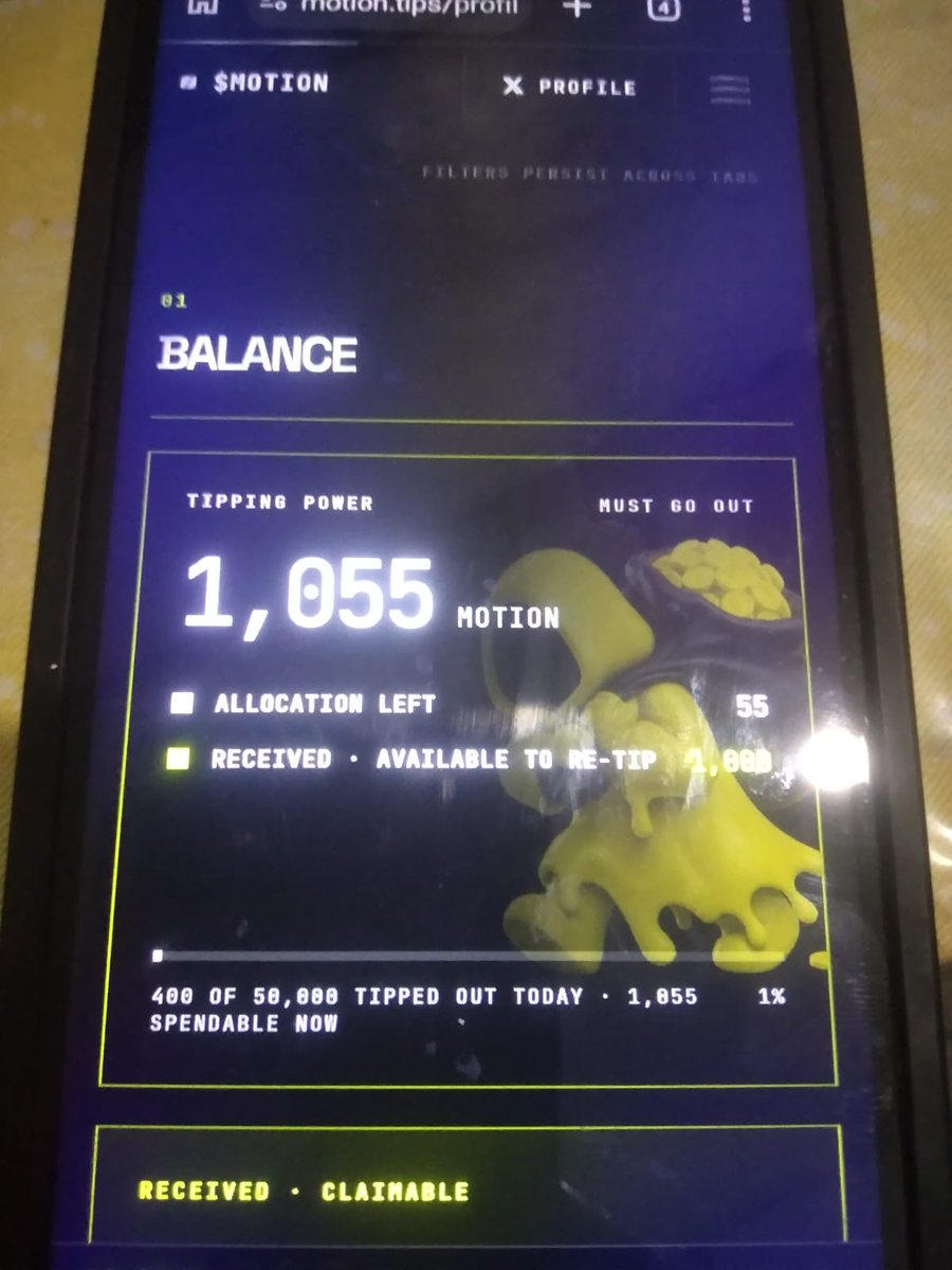 cryptoonys's tweet photo. Lets tip kawan
Cukup like, share dan komen @tipmotion 10-50
@motiontip $MOTION https://t.co/x3cZr4P93B