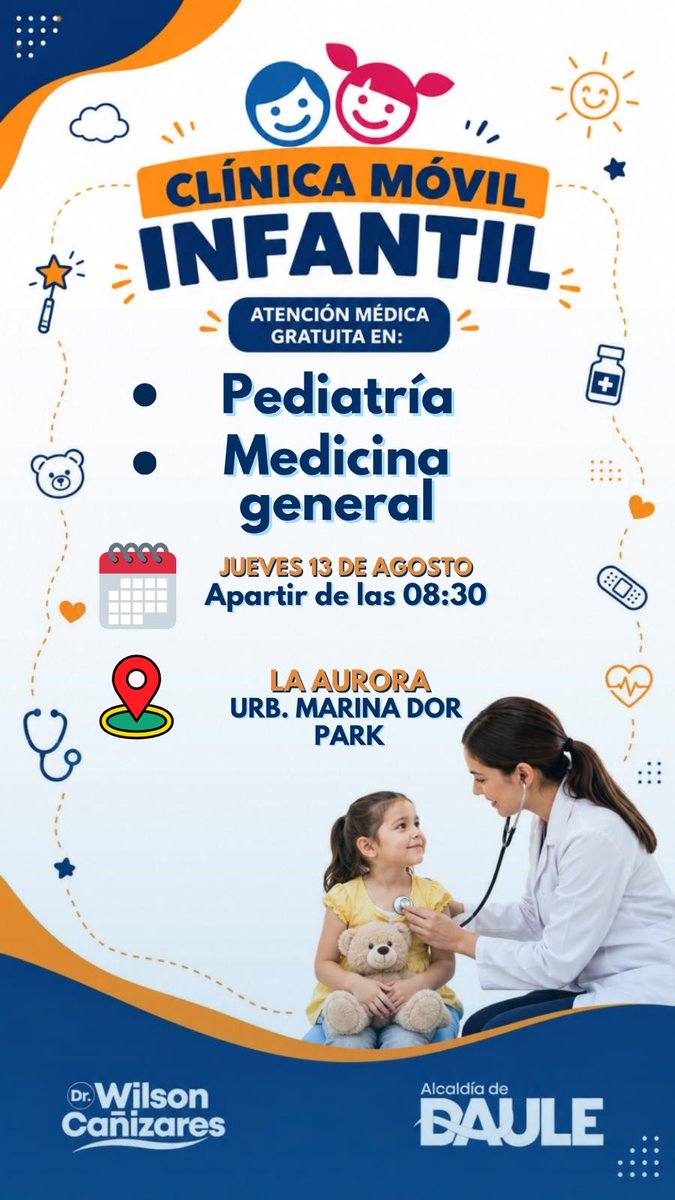 AlcaldiadeDaule's tweet photo. ¡La salud llega hasta tu comunidad!🚐 Nuestras clínicas móviles municipales continúan recorriendo todo el cantón, brindando atención médica y veterinaria gratuita para cuidar de las familias dauleñas y de sus mascotas, promoviendo su bienestar y la tenencia responsable. https://t.co/sABWsb6v1F