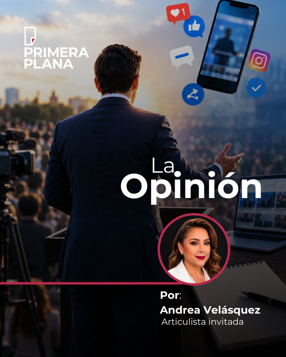 PrimeraPlanaECU's tweet photo. 📄"Ahora que nos acercamos a una nueva campaña política y que buena parte de la conversación electoral transcurre en los medios digitales, vale la pena hablar de un tema que muchas veces se subestima: la imagen pública".

✍️La #opinión de @avvelasquez ⬇️
https://t.co/dfNpnGFLLR